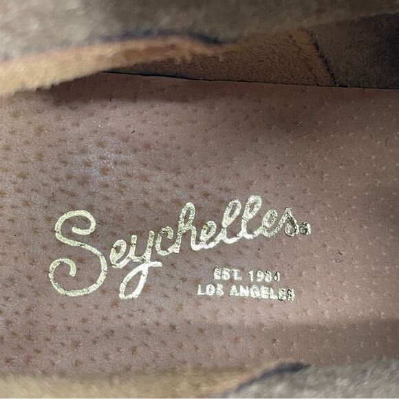 ~Seychelles Suede Fringe Ankle Boots NWOB 7 - Picture 8 of 9